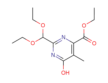 ethyl 2-diethoxymethyl-6-hydroxy-5-methylpyrimidine-4-carboxylate
