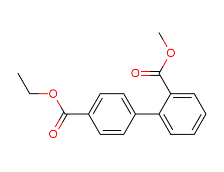 biphenyl-2,4'-dicarboxylic acid 4'-ethyl ester 2-methyl ester