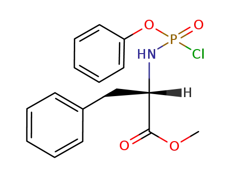 phenyl methoxyphenylalaninyl phosphorochloridate