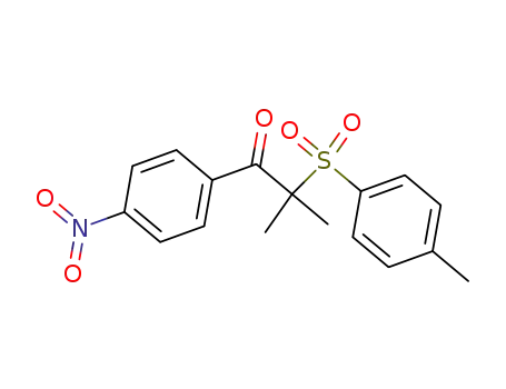 α-(p-methylbenzenesulfonyl)-p-nitroisobutyrophenone