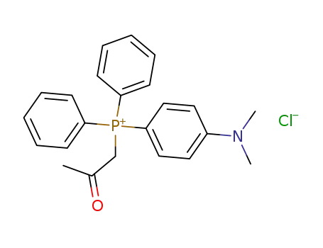Diphenyl-<4-dimethylaminophenyl>-acetonyl-phosphoniumbromid