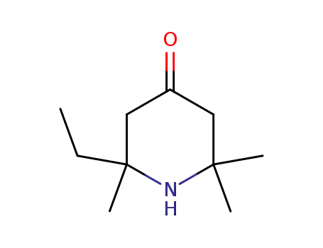 Molecular Structure of 133568-79-3 (2-Ethyl-2,6,6-triMethylpiperidin-4-one)