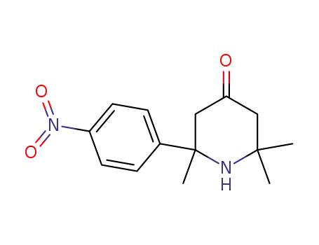 2,2,6-Trimethyl-6-(4-nitro-phenyl)-piperidin-4-one