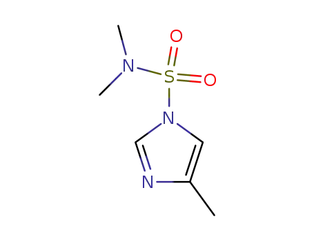 Molecular Structure of 151161-77-2 (1H-Imidazole-1-sulfonamide, N,N,4-trimethyl-)