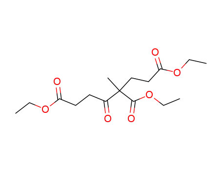 4-Ethoxycarbonyl-4-methyl-5-oxo-octanedioic acid diethyl ester