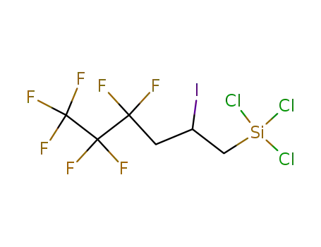 Trichloro-(4,4,5,5,6,6,6-heptafluoro-2-iodo-hexyl)-silane