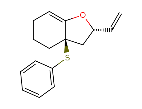 (2S,3aR)-3a-Phenylsulfanyl-2-vinyl-2,3,3a,4,5,6-hexahydro-benzofuran