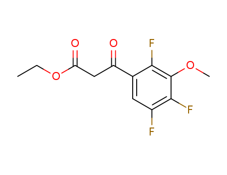 3-OXO-3-(2,4,5-TRIFLUORO-3-METHOXY-PHENYL)-PROPIONIC ACID ETHYL ESTER
