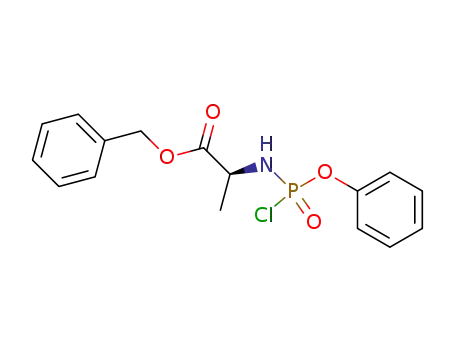 phenyl(benzyloxy-L-alaninyl)phosphorochloridate