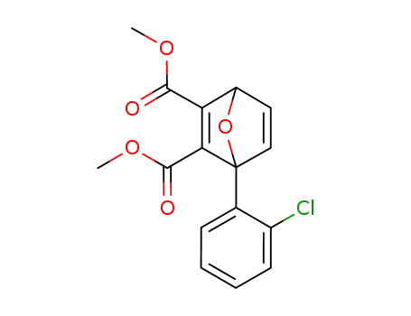Dimethyl 1-(2-chlorophenyl)-7-oxabicyclo[2.2.1]heptadiene-2,3-dicarboxylate