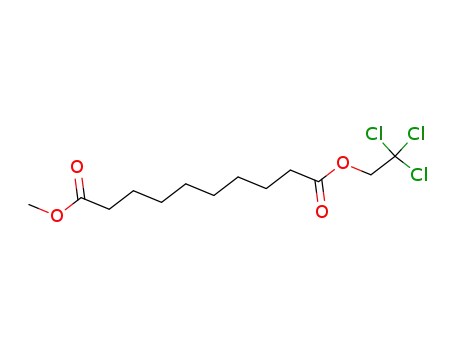 Decanedioic acid methyl ester 2,2,2-trichloro-ethyl ester