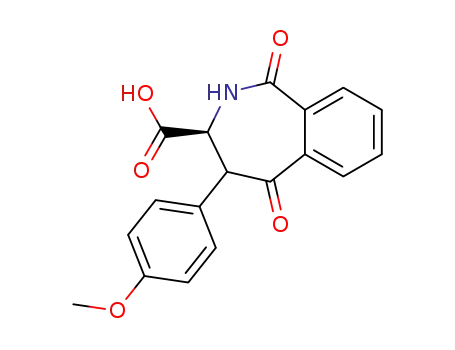 (S)-4-(4-Methoxy-phenyl)-1,5-dioxo-2,3,4,5-tetrahydro-1H-benzo[c]azepine-3-carboxylic acid