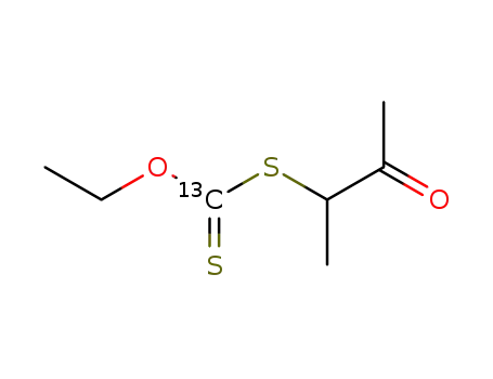 O-ethyl S-3-oxobut-2-yl 1-13C-dithiocarbonate