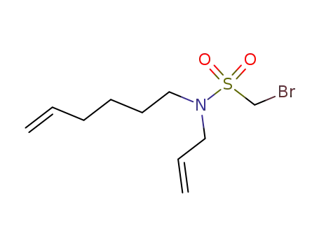 N-allyl-C-bromo-N-hex-5-enyl-methanesulfonamide