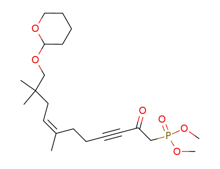 (7Z)-1-dimethoxyphosphiryl-7,10,10-trimethyl-11-(tetrahydropyranyloxy)undec-7-en-3-yn-2-one