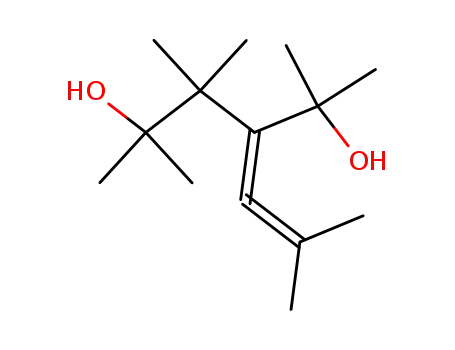 3-(2-methyl-1-propenylidene)-2,4,4,5-tetramethylhexan-2,5-diol
