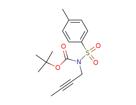 N-tert-butoxycarbonyl-N-(but-2-yn-1-yl)-(4-methylphenyl)sulfonamide