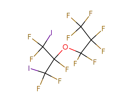 1,1,2,3,3-pentafluoro-2-heptafluoropropyloxy-1,3-diiodo-propane