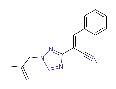 2-[2-(2-methyl-allyl)-2H-tetrazol-5-yl]-3-phenyl-acrylonitrile