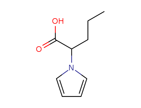 2-(1H-pyrrol-1-yl)pentanoic acid(SALTDATA: FREE)