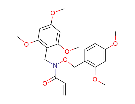 N-(2,4,6-trimethoxybenzyl)-O-(2,4-dimethoxybenzyl)acrylic hydroxamate