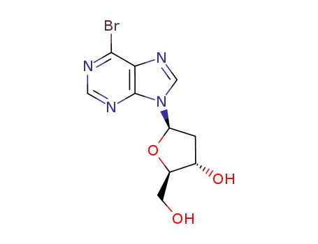 6-bromo-9-(2-deoxy-β-D-erythro-pentofuranosyl)purine