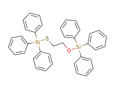 Molecular Structure of 491878-98-9 (2-Oxa-5-thia-1,6-disilahexane, 1,1,1,6,6,6-hexaphenyl-)