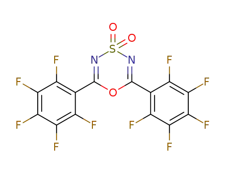 2,6-bis(pentafluorophenyl)-1,4,3,5-oxathiadiazine-4,4-dioxide