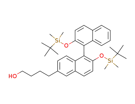 (R)-4-[2,2'-bis(tert-butyldimethylsilyloxy)-1,1'-binaphth-6-yl]butan-1-ol