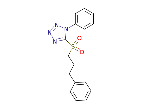 1-phenyl-5-((3-phenylpropyl)sulfonyl)-1H-tetrazole