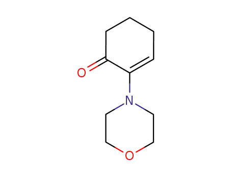 Molecular Structure of 23740-64-9 (2-Cyclohexen-1-one, 2-(4-morpholinyl)-)