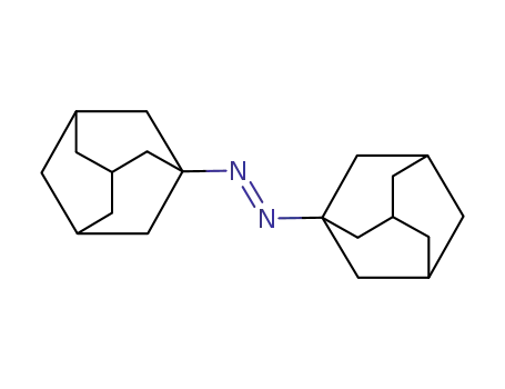 Molecular Structure of 24325-56-2 ((E)-ditricyclo[3.3.1.1~3,7~]dec-1-yldiazene)