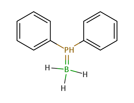 Molecular Structure of 41593-58-2 (BORANE-DIPHENYLPHOSPHINE COMPLEX)