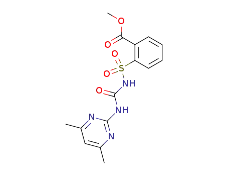 Benzoicacid, 2-[[[[(4,6-dimethyl-2-pyrimidinyl)amino]carbonyl]amino]sulfonyl]-, methylester
