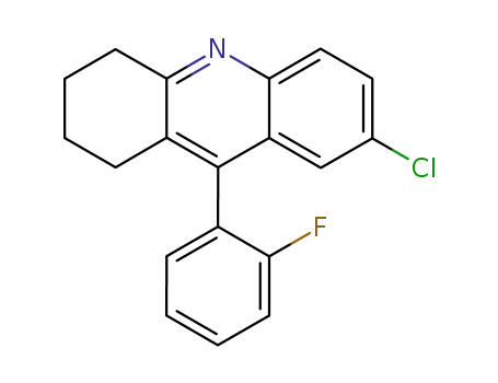 7-chloro-9-(2-fluoro-phenyl)-1,2,3,4-tetrahydro-acridine