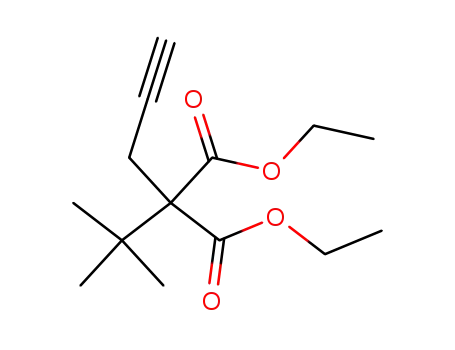 2-tert-butyl-2-prop-2-ynylmalonic acid diethyl ester