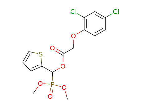 O,O-dimethyl (2,4-dichlorophenoxyacetoxy)(thien-2-yl)methylphosphonate