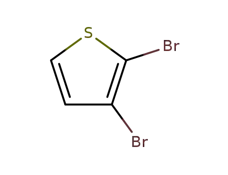 Molecular Structure of 3140-93-0 (2,3-Dibromothiophene)