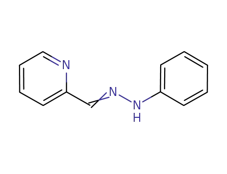 Molecular Structure of 7727-07-3 (2-Pyridinecarboxaldehyde, phenylhydrazone)