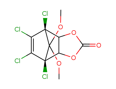 1,7,8,9-tetrachloro-10,10-dimethoxy-3,5-dioxa-tricyclo[5.2.1.02,6]dec-8-en-4-one