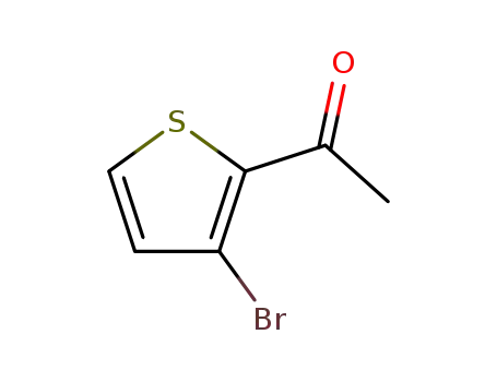 Molecular Structure of 42877-08-7 (2-ACETYL-3-BROMOTHIOPHENE)
