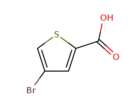 Molecular Structure of 16694-18-1 (2-Thiophenecarboxylicacid, 4-bromo-)