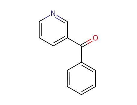 Molecular Structure of 5424-19-1 (3-Benzoylpyridine)