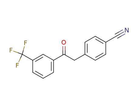 1-(4-cyano)benzyl-1-(3-trifluoromethyl)phenylketone