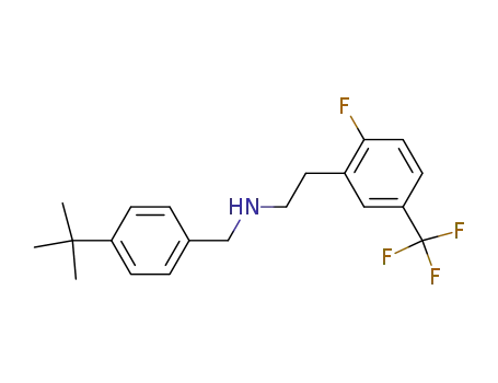Benzeneethanamine,
N-[[4-(1,1-dimethylethyl)phenyl]methyl]-2-fluoro-5-(trifluoromethyl)-