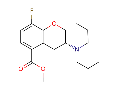 (R)-8-Fluoro-5-methoxycarbonyl-3-(N,N-di-n-propylamino)chroman