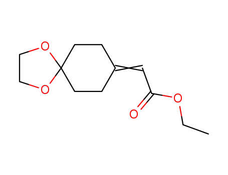 Aceticacid, 2-(1,4-dioxaspiro[4.5]dec-8-ylidene)-, ethyl ester