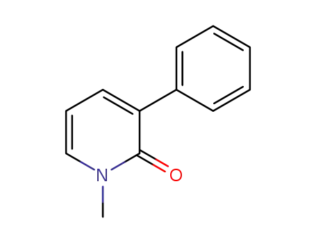 Molecular Structure of 13180-21-7 (1-methyl-3-phenyl-2(1H)-pyridinone)