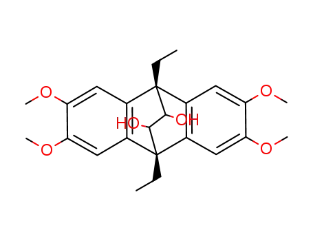 2,3,6,7-tetramethoxy-9,10-dihydro-9,10-ethanoanthracene-11,12-diol