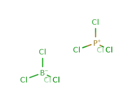 {PCl4}(1+)*{BCl4}(1-)={PCl4}{BCl4}